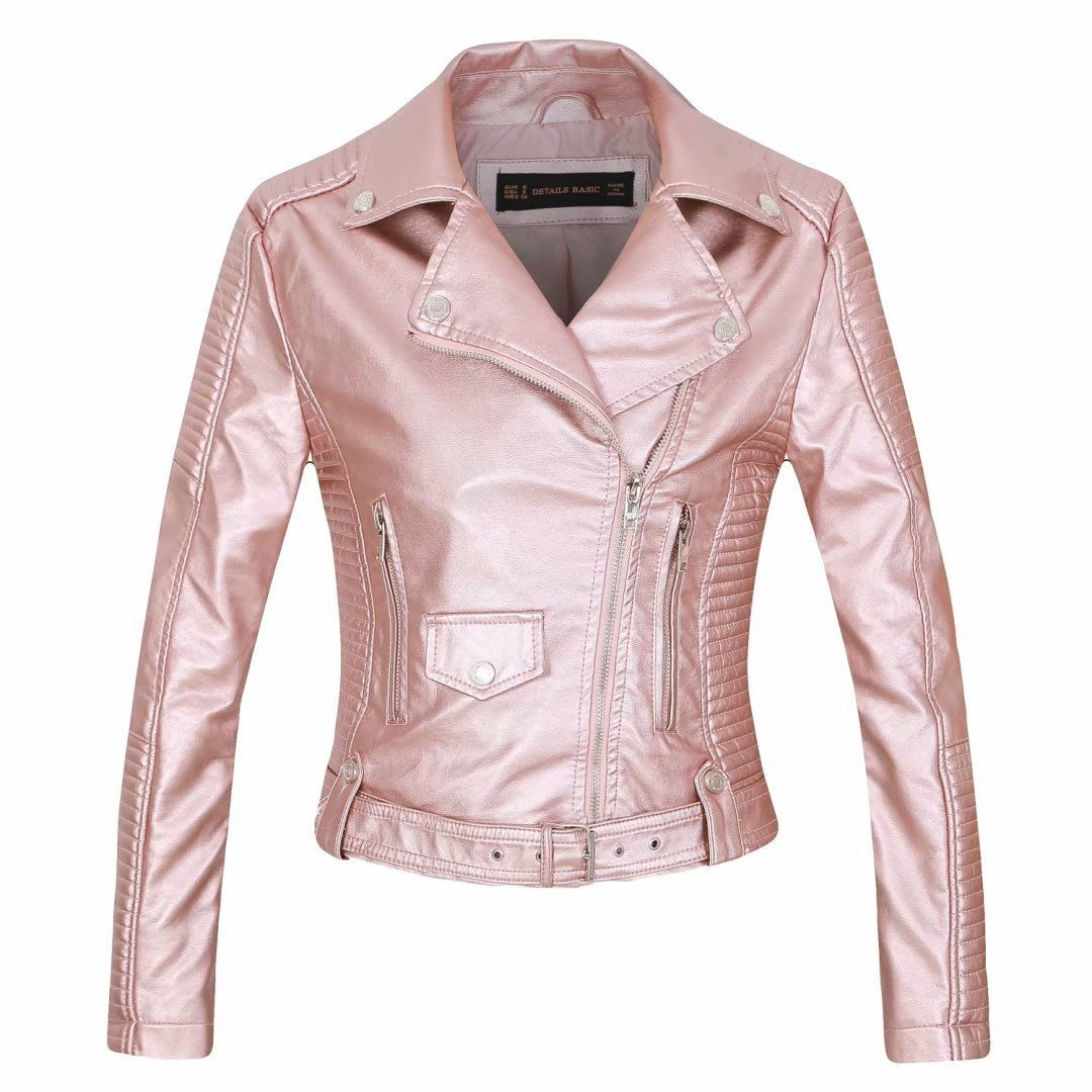 Mujer - Chaqueta de piel resistente - Elegante y protectora - Cómoda para cualquier ocasión