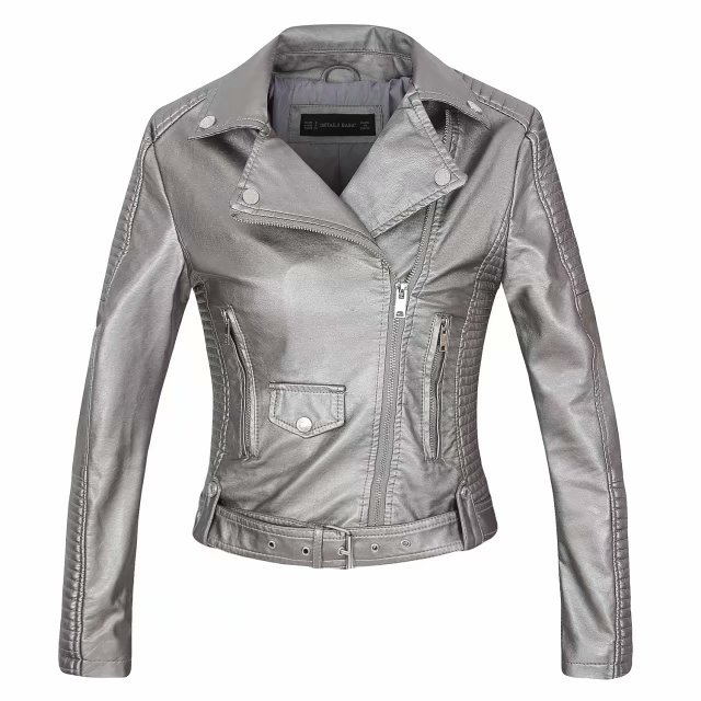 Mujer - Chaqueta de piel resistente - Elegante y protectora - Cómoda para cualquier ocasión