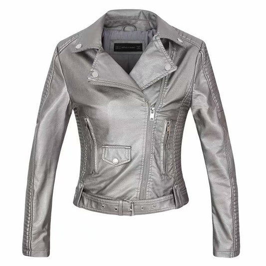 Mujer - Chaqueta de piel resistente - Elegante y protectora - Cómoda para cualquier ocasión